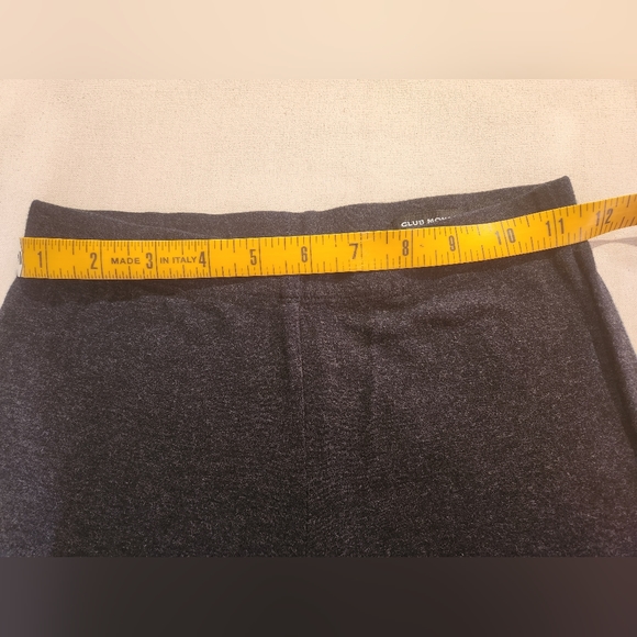 Club Monaco Leggings sz S Blue Black Pants Skinny Tights Lounge - Picture 6 of 6